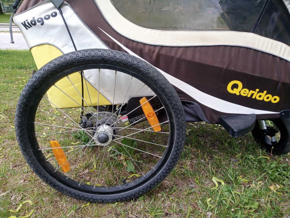 Wózek przyczepka rowerowa dla dziecka Qeridoo KidGoo1 Sport