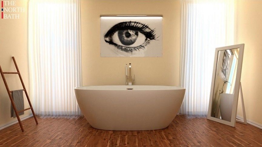 The North Bath Odin wanna wolnostojąca 150x80 + syfon