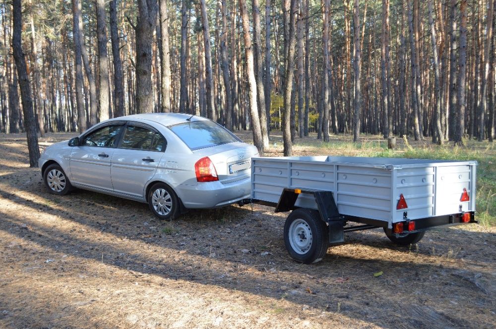 Легковой Прицеп Усиленный от Завода 2.2 метра Одноосный