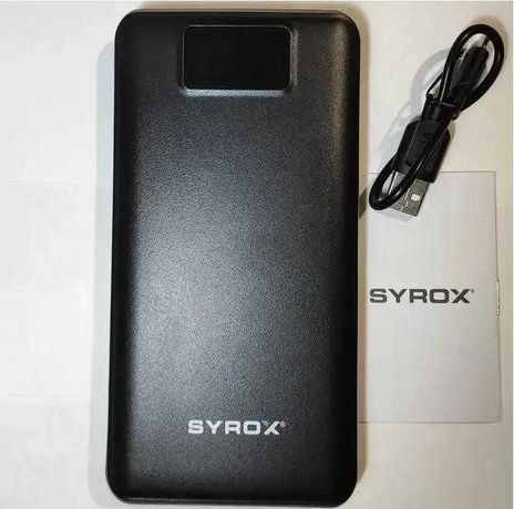 ТОП! Powerbank швидко заряджає пристрої SYROX USB 20000mAh