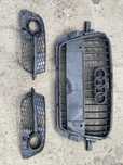 Grill atrapa + kratki Audi Q5 8R Lift S-Line
