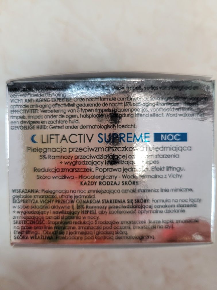 VICHY liftactiv supreme krem noc