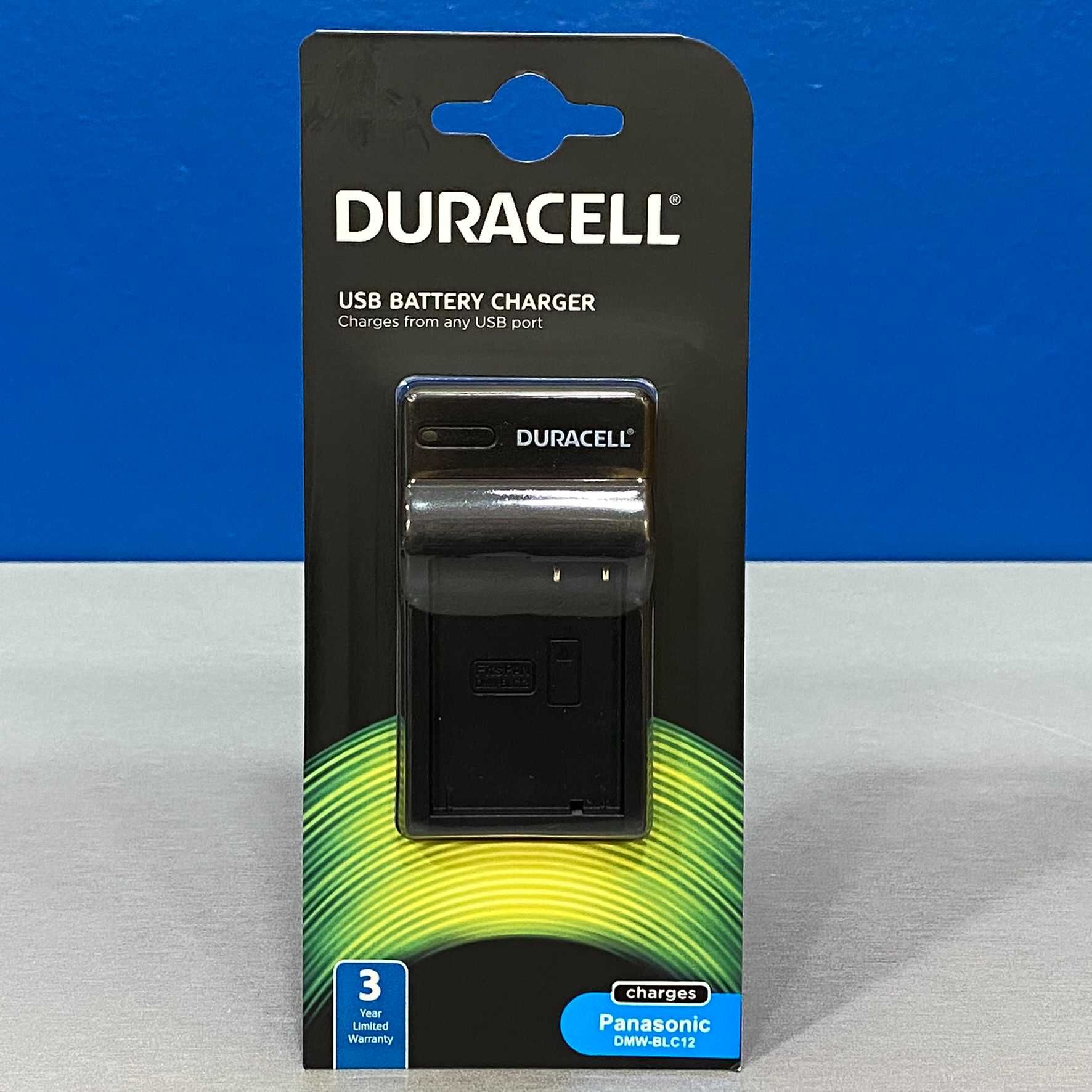 Carregador Duracell - Bateria Panasonic DMW-BLC12