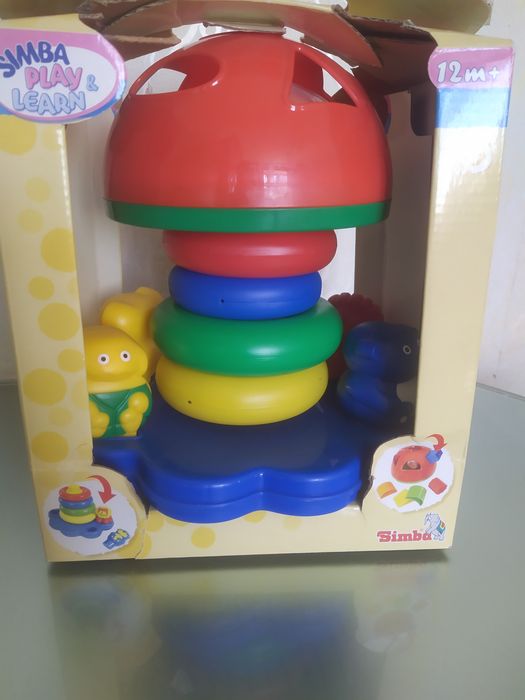 Игрушка пирамида сортер Simba