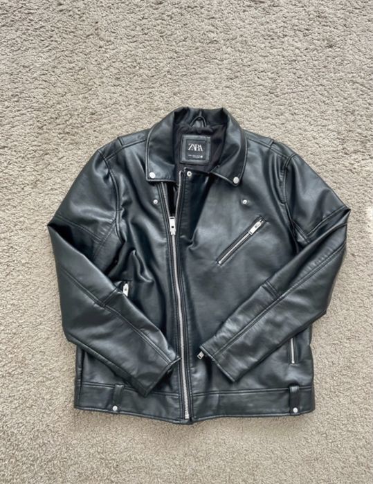 Kurtka męska ramonseska nowa eko skóra
