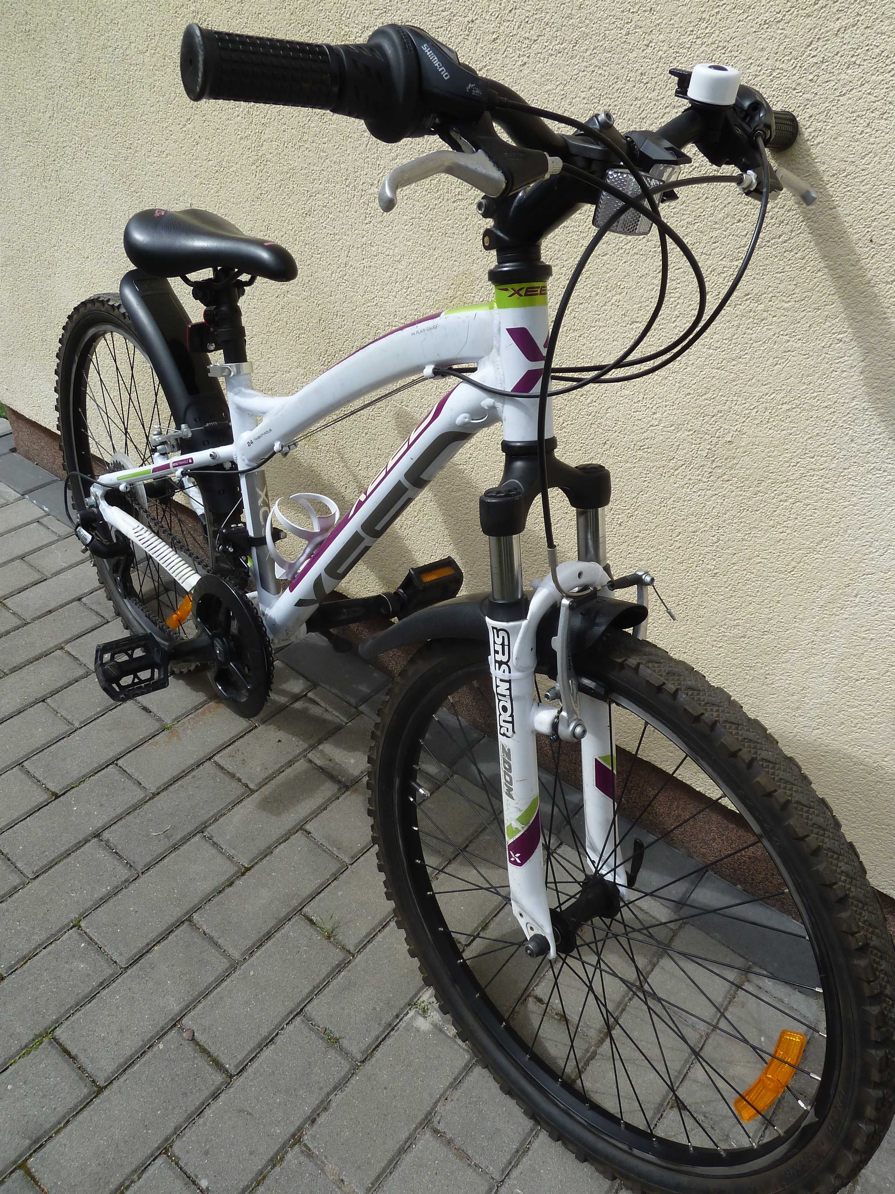 Rower młodzieżowy 24" sprawny stan bdb