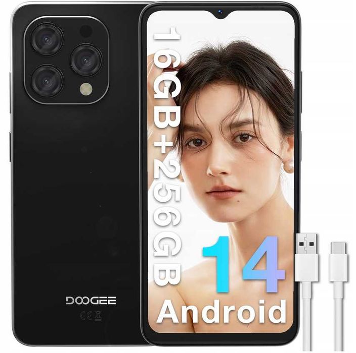 DOOGEE N55PRO Smartfon 16GB+256GB 6.56”5150mAh 13MP Android14