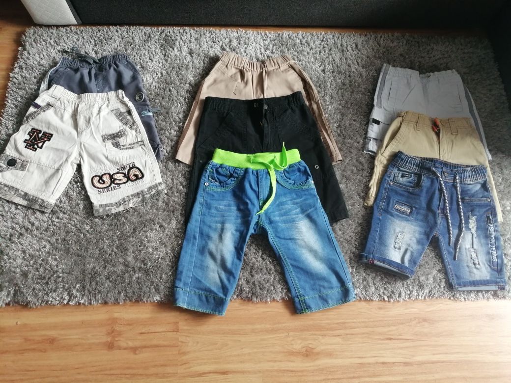 Spodenki chłopięce 4-6 lat