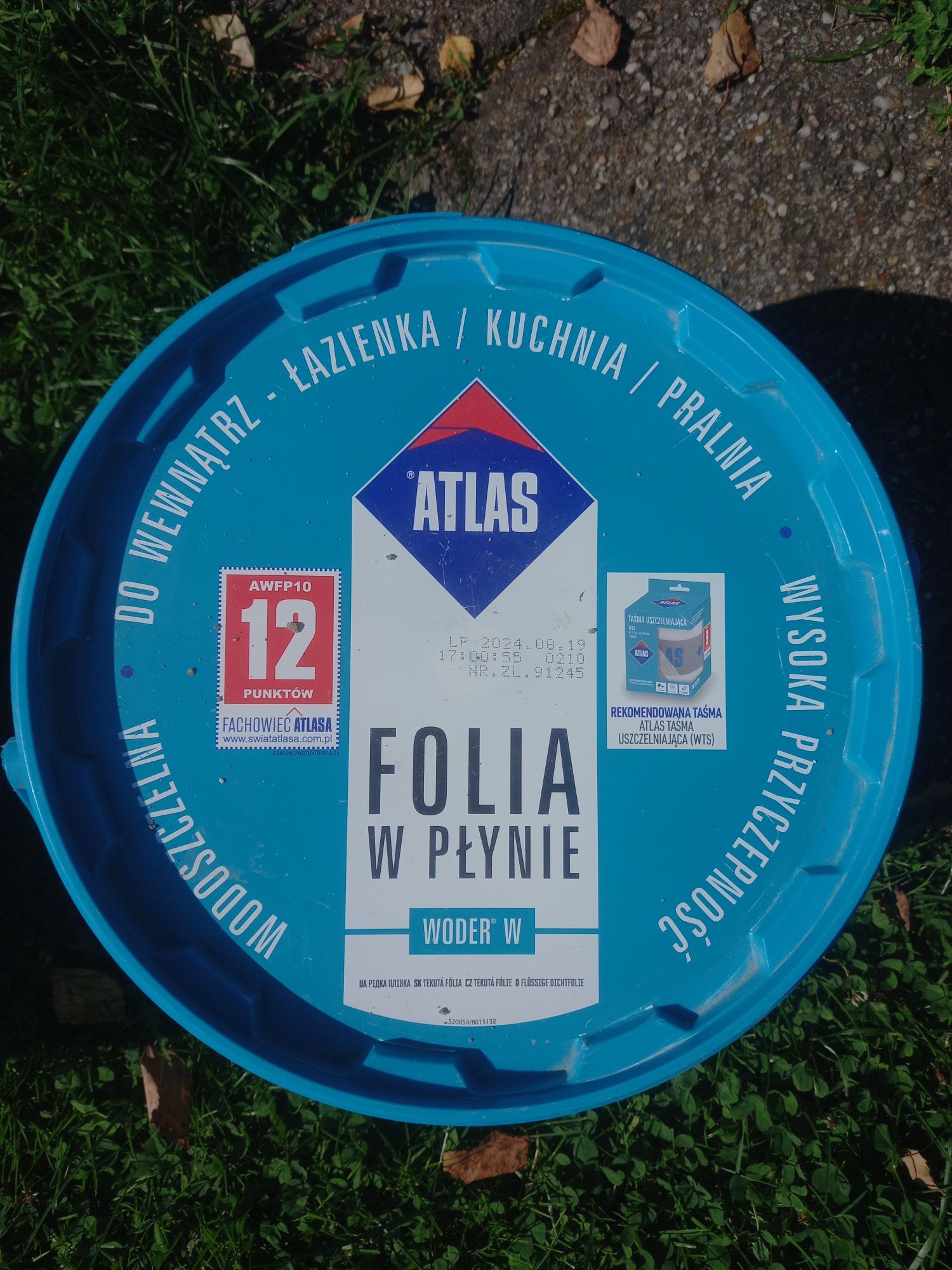 Atlas Woder W folia w płynie 10kg