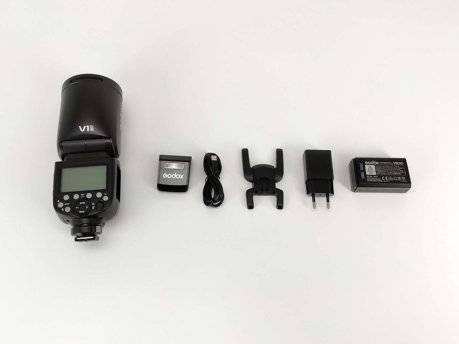 Lampa błyskowa Godox V1 Pro S reporterska lampa błyskowa SU-1 do Sony