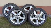 Alufelgi 5x112 17 cali z oponami