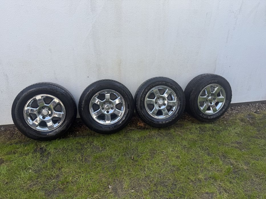 Felgi alu Jeep + opony 245/65 R17 Cooper/Vredestein - komplet 4 szt