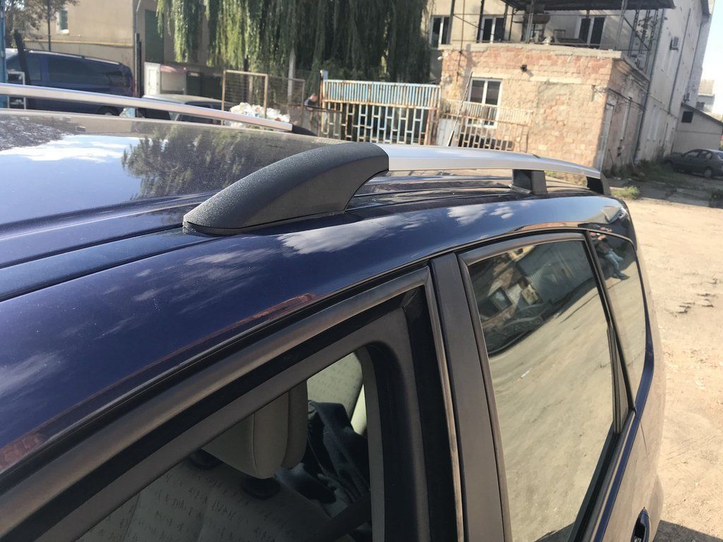 ТОП! Renault Scenic 2003-2009 Рейлінги Хром (коротка база)Рено сценик