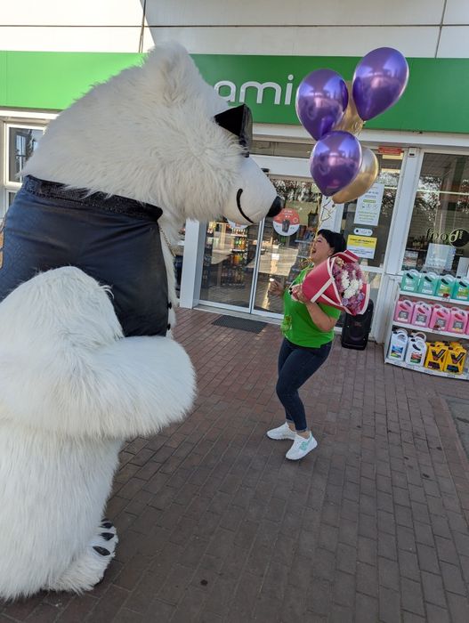 Лабубу.аниматоры Николаев, Ведмідь,Заяць,Шрек,Панда,Стич,Горилла
