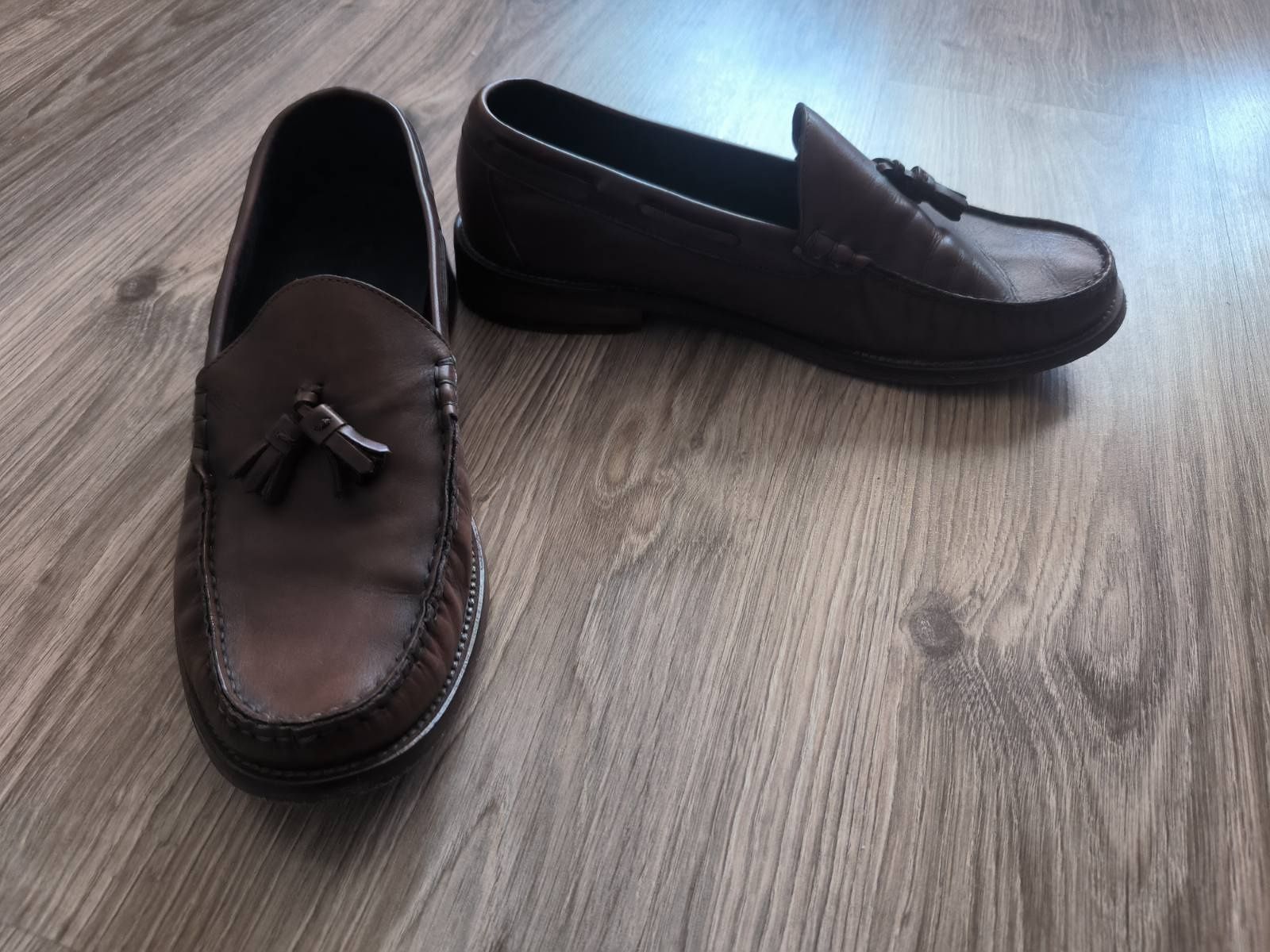 Mokasyny męskie skórzane  Sartorial Marks Spencer