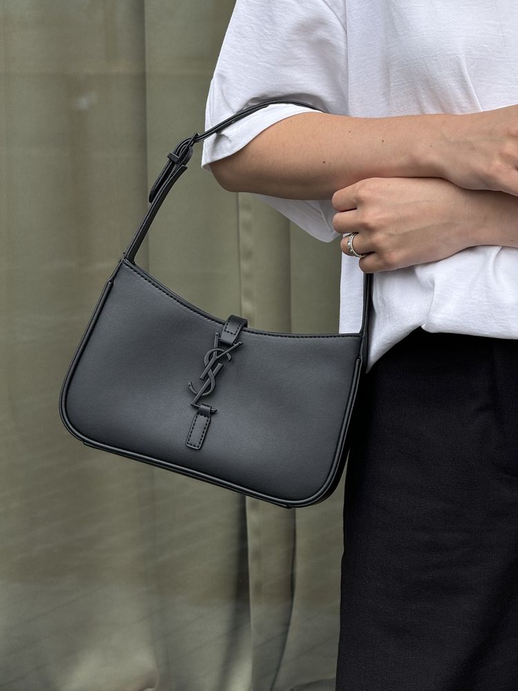 Сумка в стилі YSL Yves Saint Laurent Hobo Le 5 A 7 Leather Shoulder