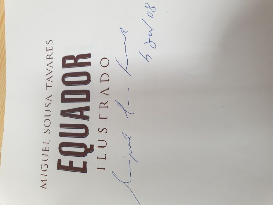 Edição Especial Livro Equador Numerada e Autografada