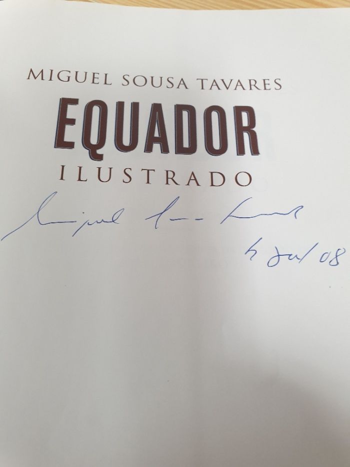 Edição Especial Livro Equador Numerada e Autografada