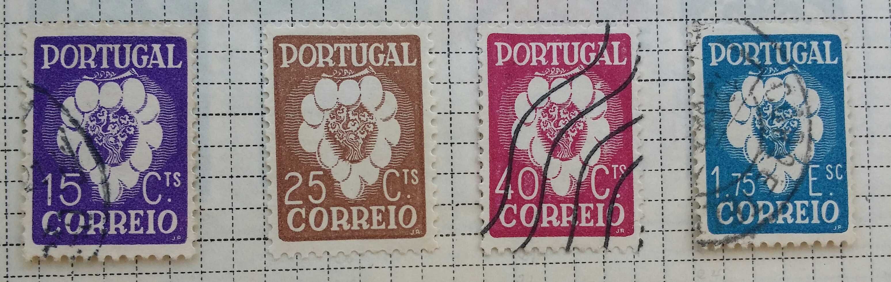 Filatelia selos Portugal 5 congresso internacional vinha e vinho 1938