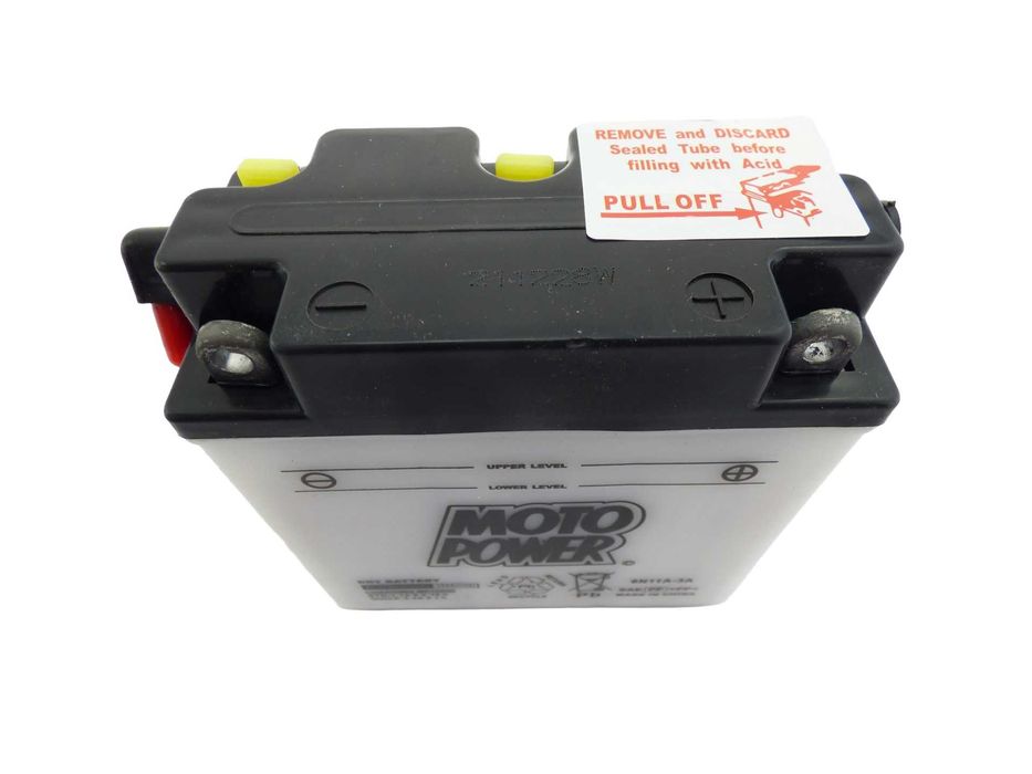 Akumulator 6V 11Ah 122A P+ Moto Power 6N11A-3A