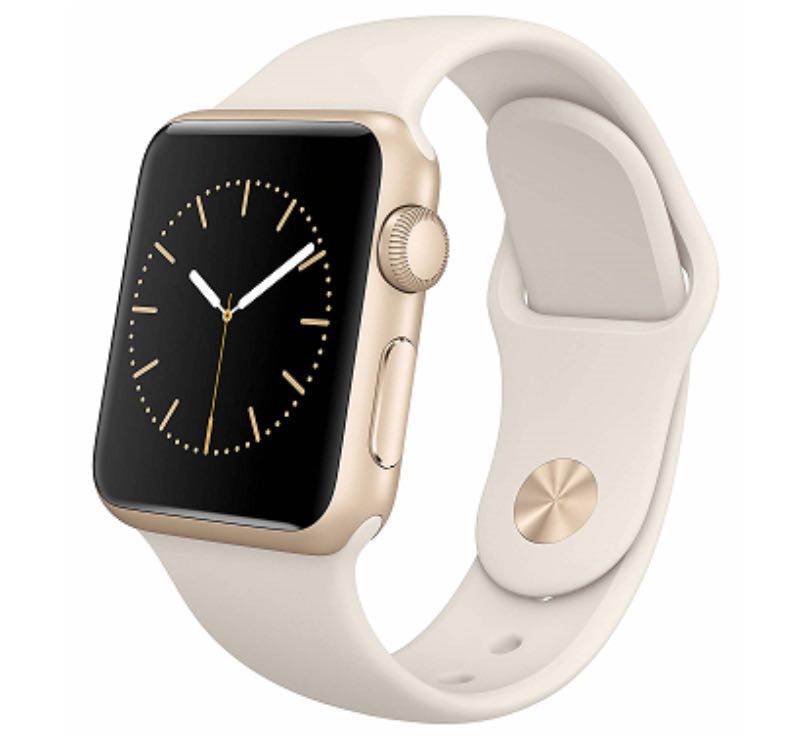 Apple watch 7000 Dourado 38mm com caixa