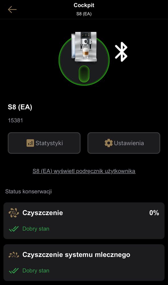 Ekspres automatyczny JURA S8