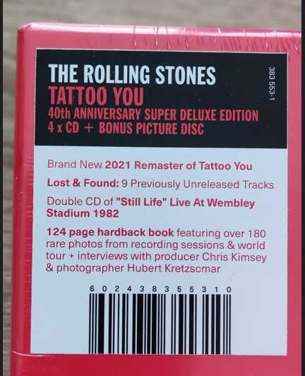 The Rolling Stones - Tattoo You40th Anniversary Super Deluxe Edition