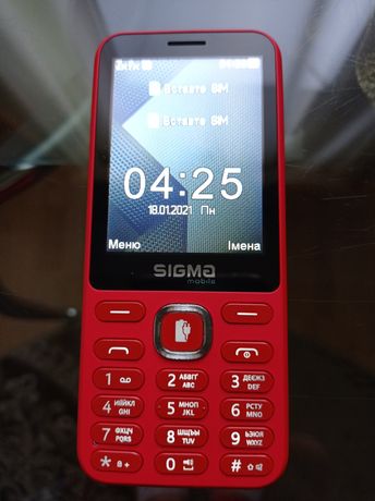 Телефон SIGMA X-style 31 Power.