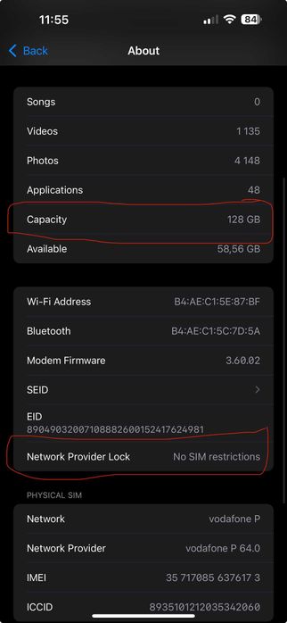 iPhone 14 Pro Max 128 GB – Prateado – Excelente estado