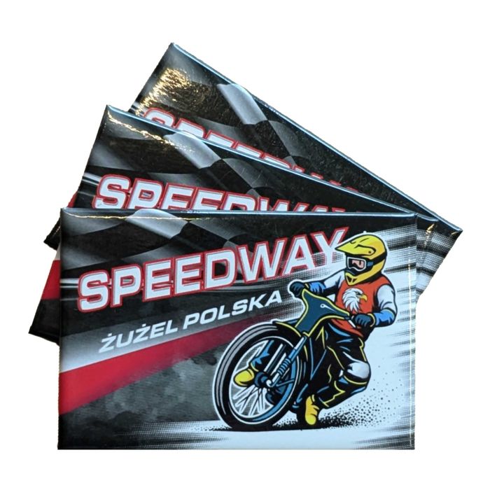 Magnes SPEEDWAY Żużel Polska na lodówkę 8 x 5,5 cm