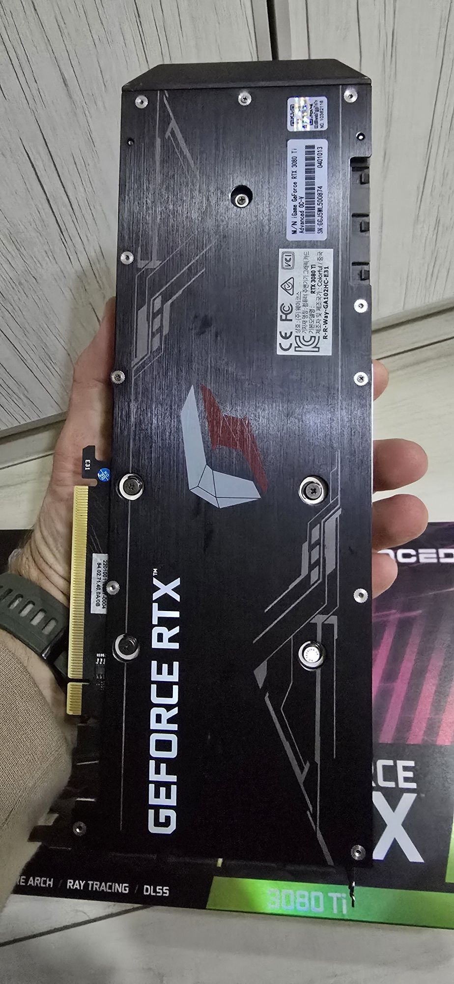 Продам відеокарту igame GeForce RTX 3080 Ti Advanced OC-V