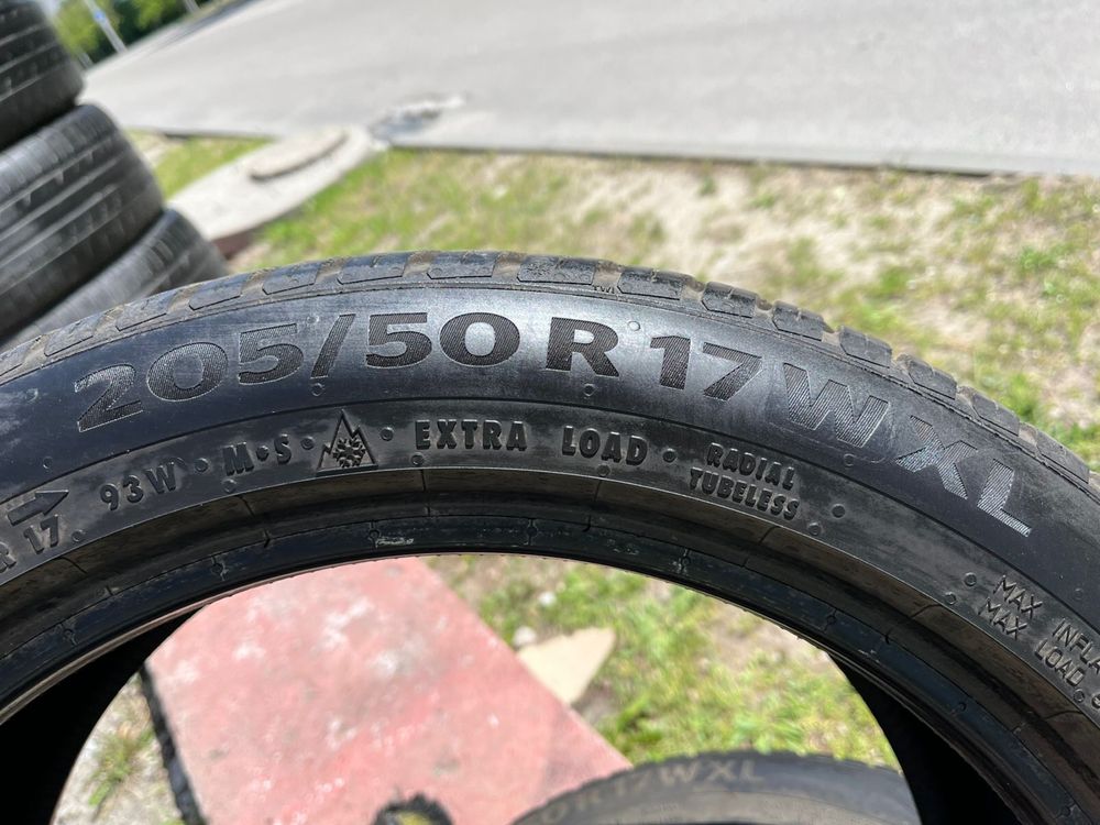 Шини 205/50 R17 Continental AllSeasonContact  резина бу всесенна