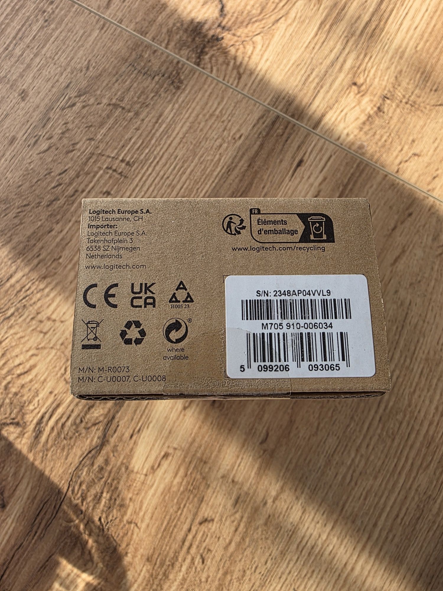 Myszka bezprzewodowa Logitech M705