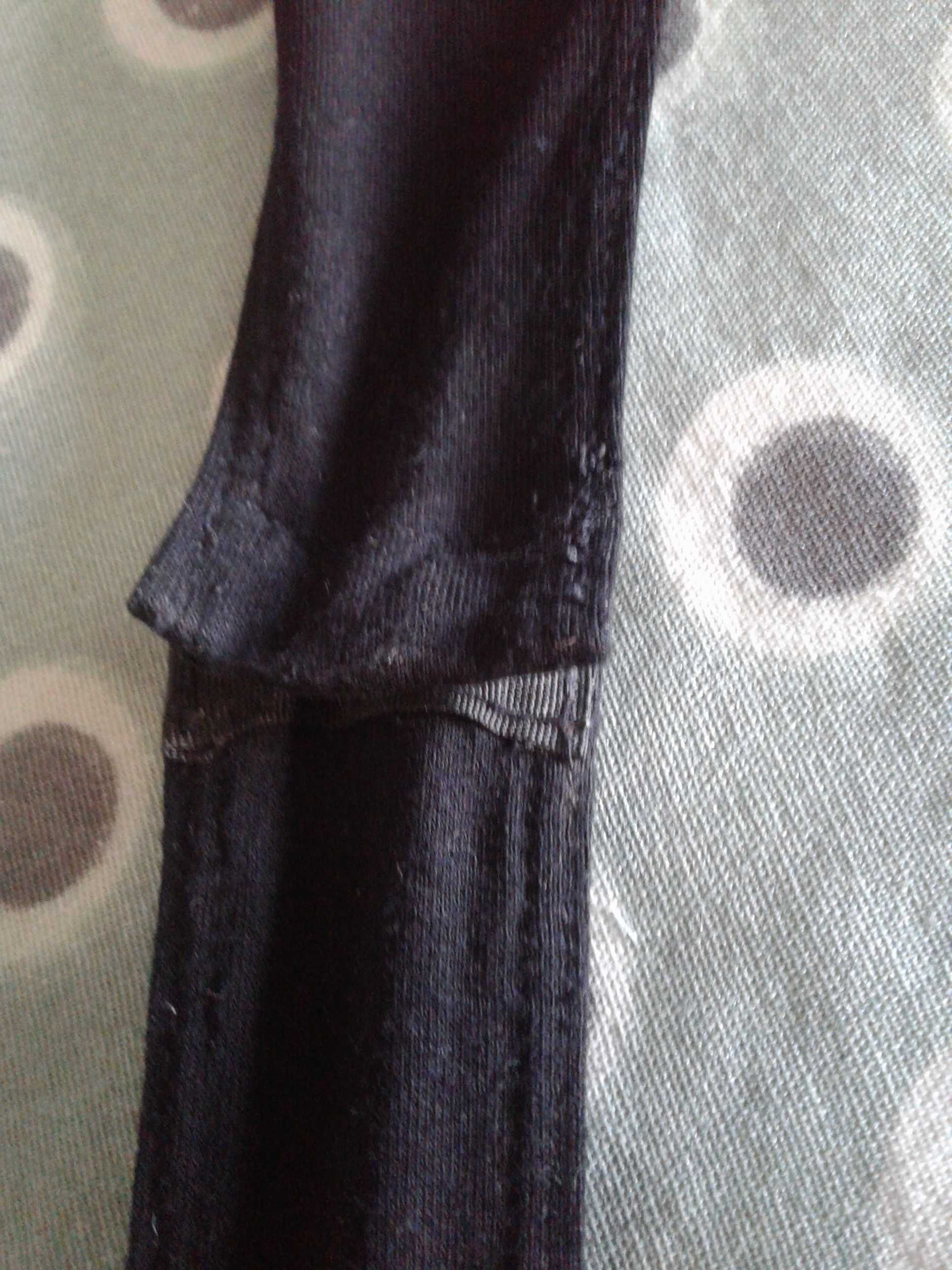 Черное боди-стринг комбидресс с длинным рукавом asos