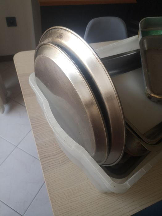 Tabuleiros Forno Inox