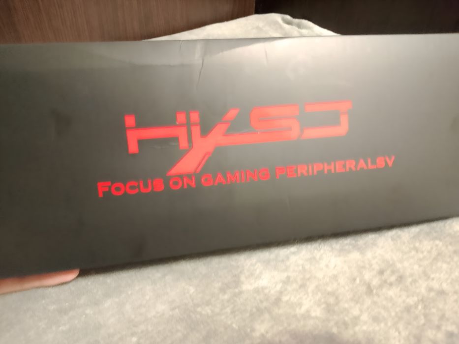 Геймерський набір HXSJ 2025 – клавіатура і миша RGB