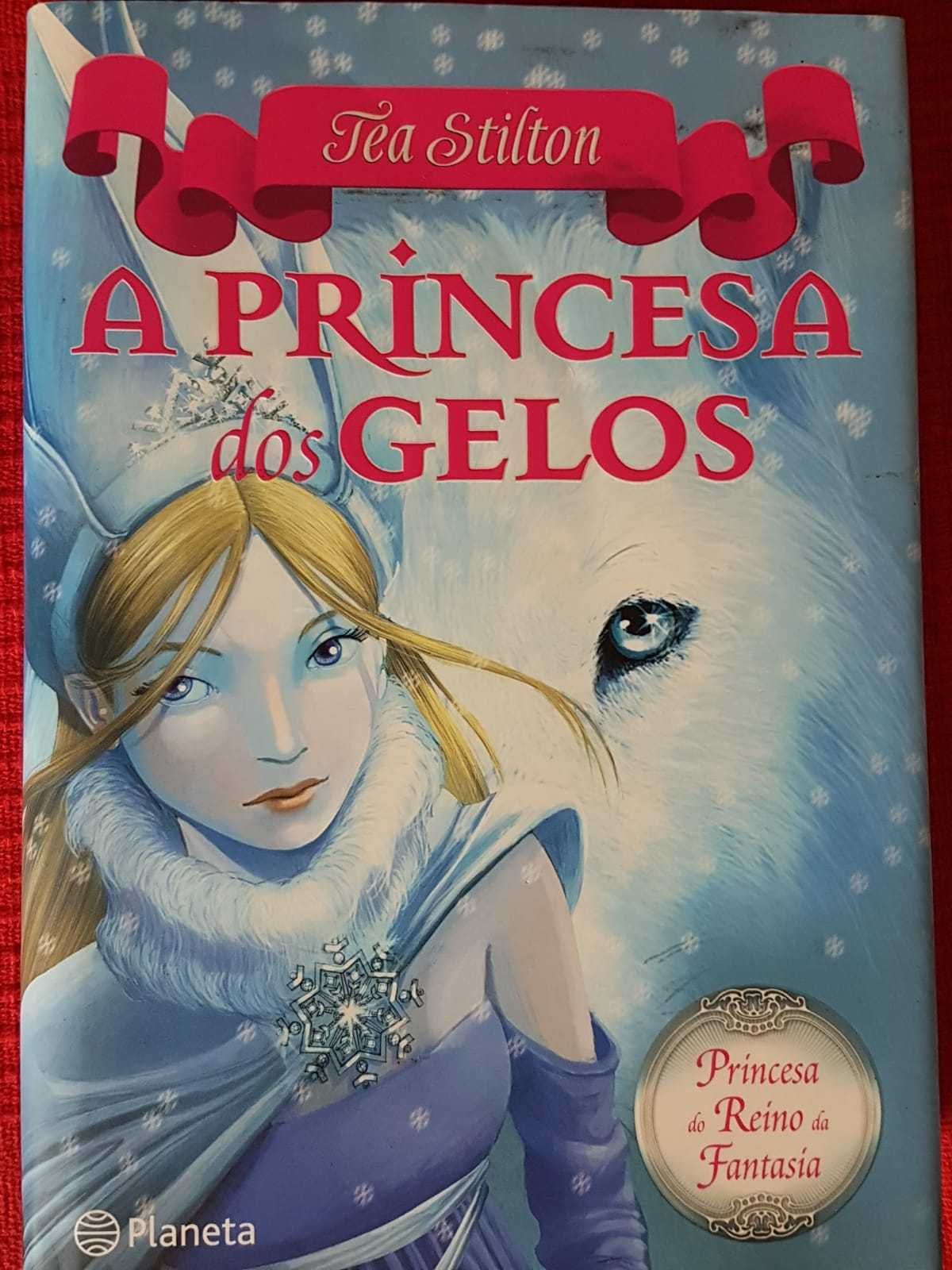 Livros da coleção Princesas do Reino da Fantasia, da Tea Stilton
