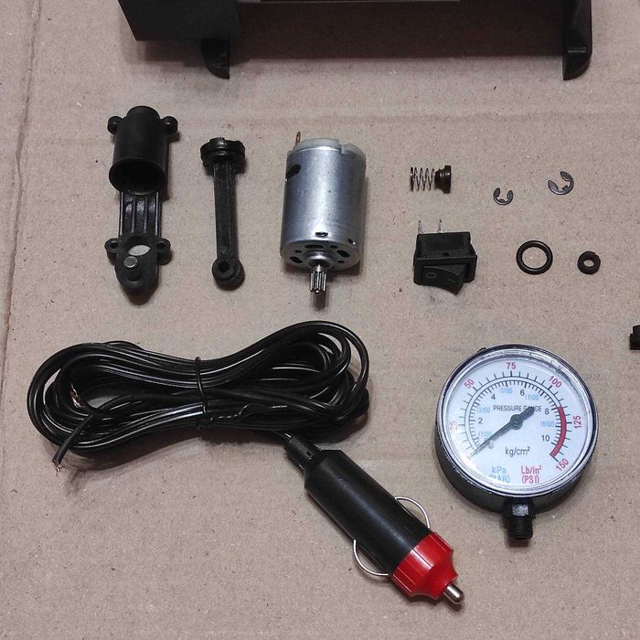 Компрессор автомобильный DC 12V запчасти