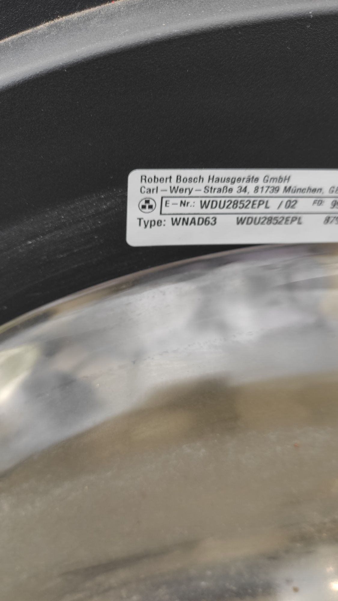 Pralko suszarka Bosch 9kg 1600obr
