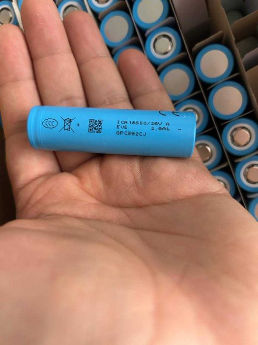 Акумулятори EVE ICR18650-26VA 1800mAh - 13A