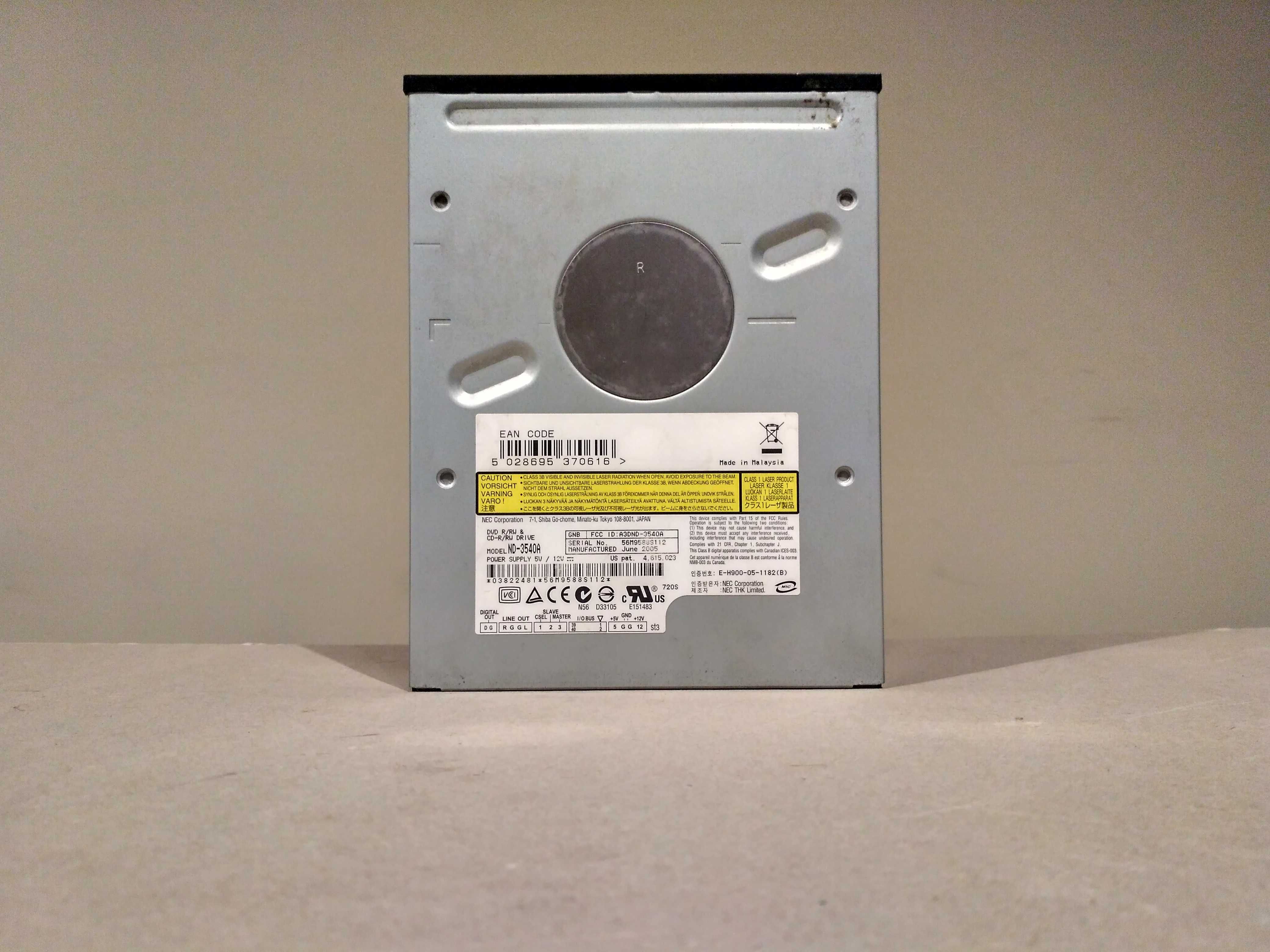 NEC DVD±R / Rw R DL) ND-3540A IDE Double Layer