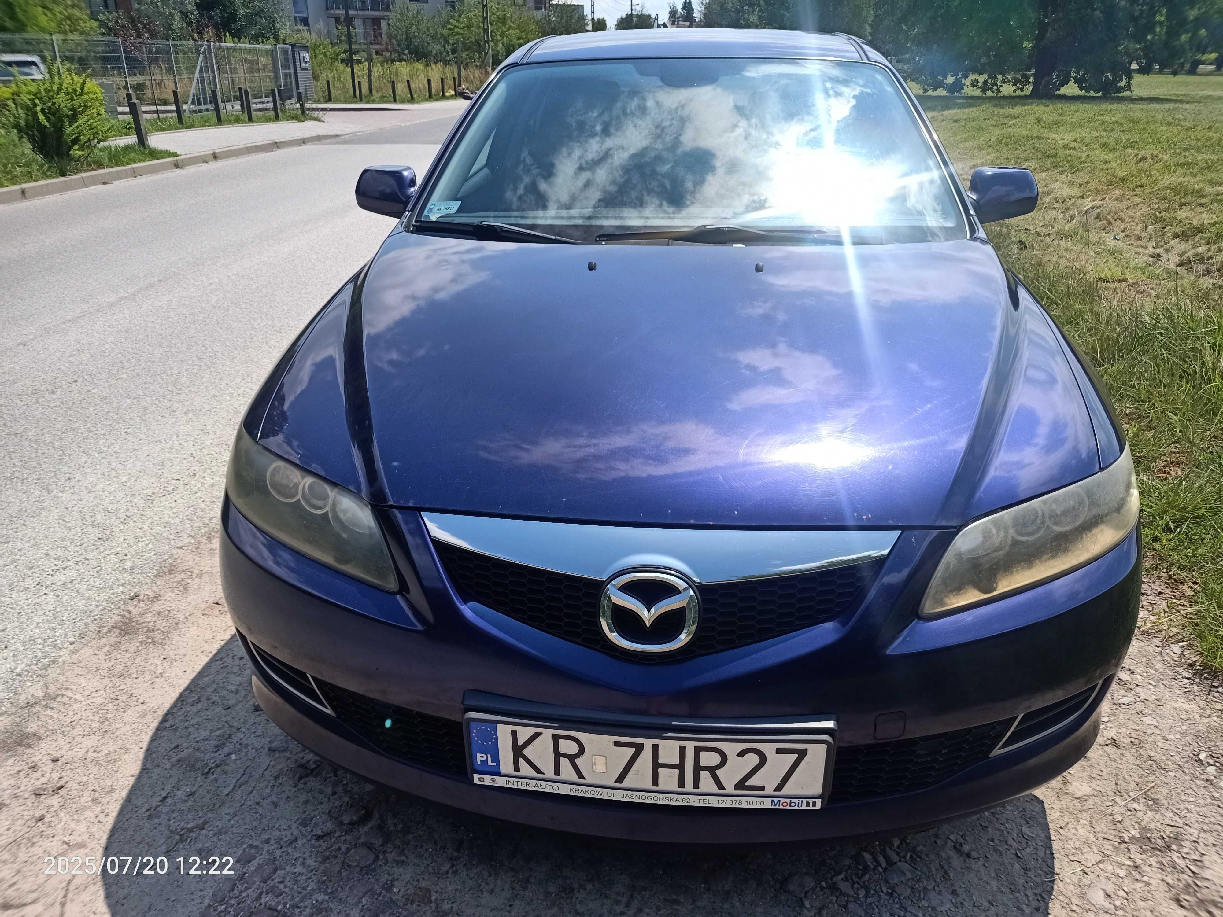 Mazda 6 GG 2007 Liftback 1.8 120KM + LPG