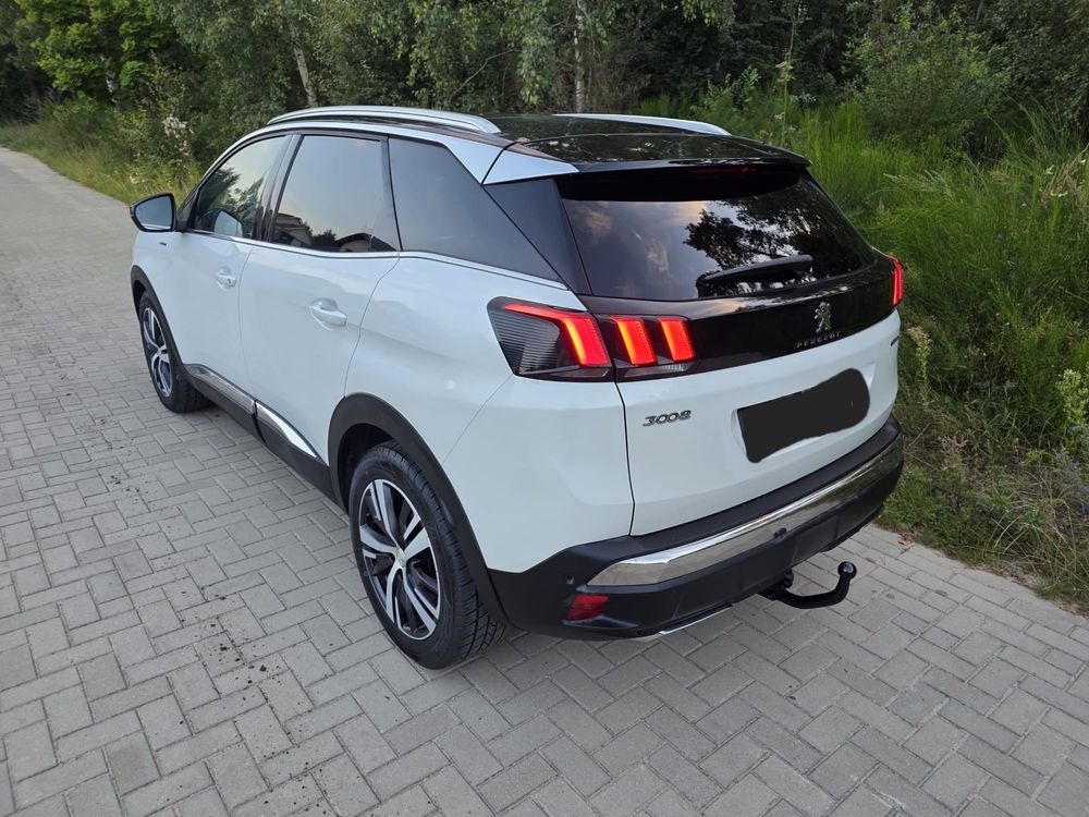 Peugeot 3008 II 2017/2018r. GT LINE Biała Perła