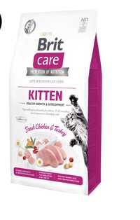 Brit Care Kitten HGrowth Development для кошенят куркою індичкою 7 кг