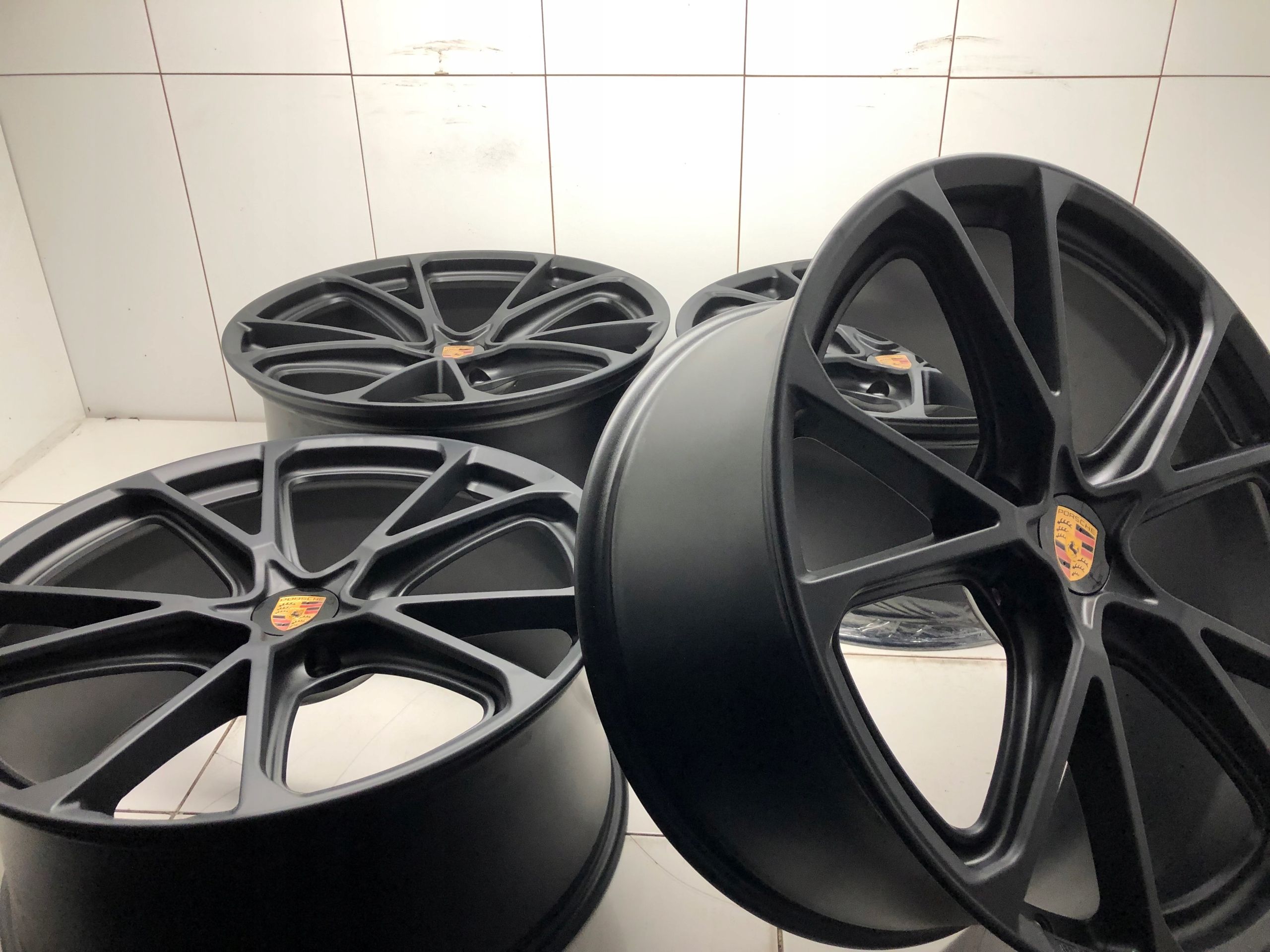 Felgi 22 Porsche Cayenne Coupe 9Y Techart Oem jak Nowe Idealne