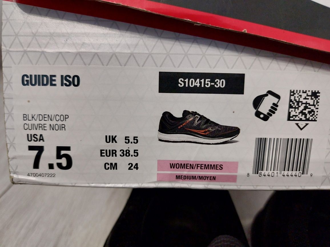 Buty damskie do biegania Saucony Guide ISO rozmiar 38,5.