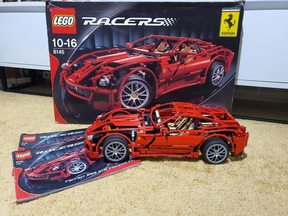 Lego Racers 8145 Ferrari 599GTB komplet!