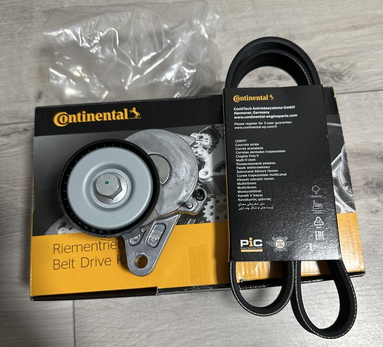 Комплект ГРМ Continental 6PK1026K1+CT1168WP9