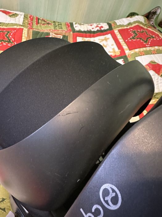 Автолюлька Cybex cloud Q + адаптеры к коляске Anex