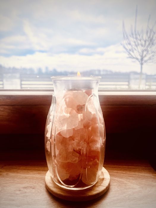 Naturalny jonizator powietrza Kryształy soli Na prezent do domu